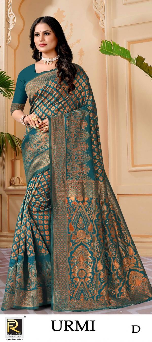 Ronisha Urmi Casual Silk Designer Silk Saree Collection